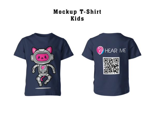 T-Shirt Kanak-Kanak Hear Me (Microfibre) view 4