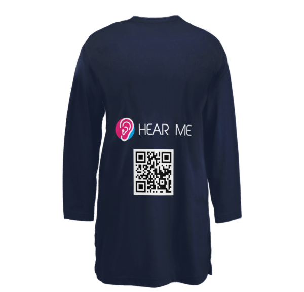 T-Shirt Muslimah Hear Me 2.0 view 3